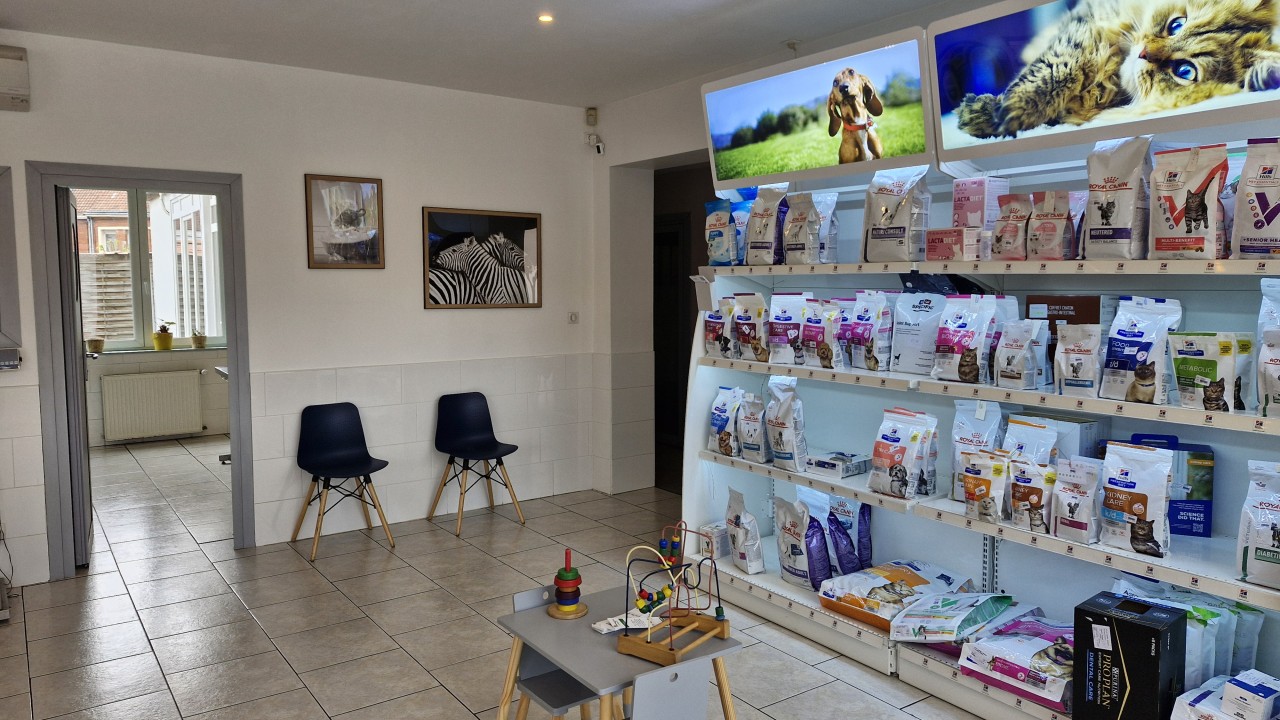 Salle d'attente & Espace de vente